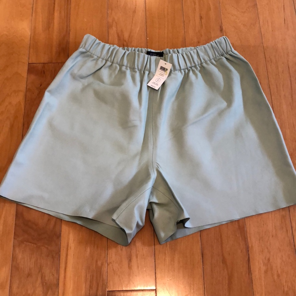 KATE SPADE leather shorts
